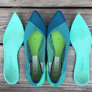 Rothy’s Blue Jade points